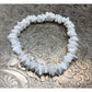 White Chunky Puka Shell Bohemian Style Bracelet