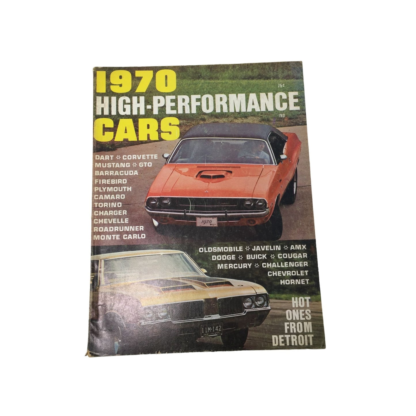 Vintage 1970 High-Performance Cars Magazine