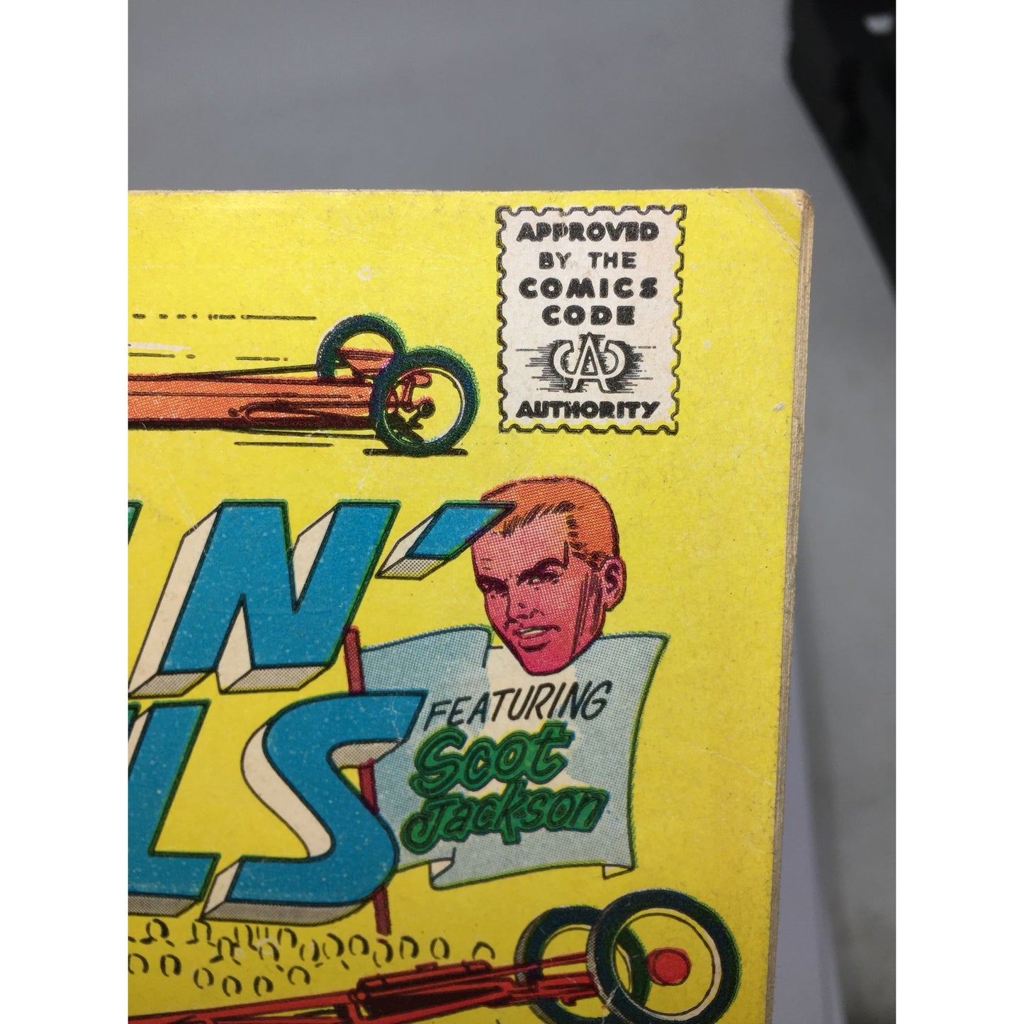 ''DRAG N' WHEELS'' (Featuring Scot Jackson) Vintage Comic book