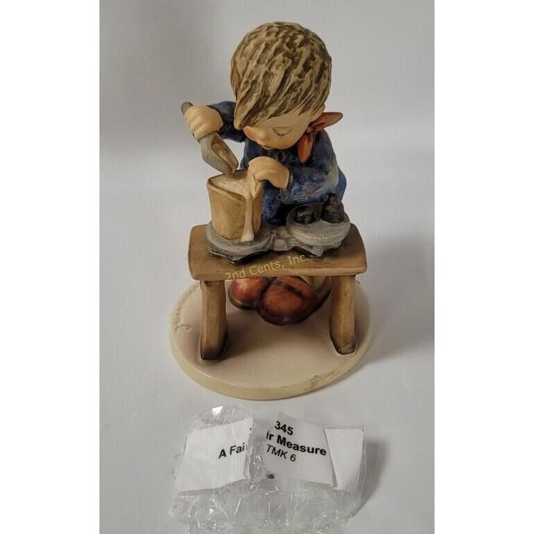 Vintage Goebel Hummel "A Fair Measure" #345 piece A+ Stuff  A+ Stuff Figurines