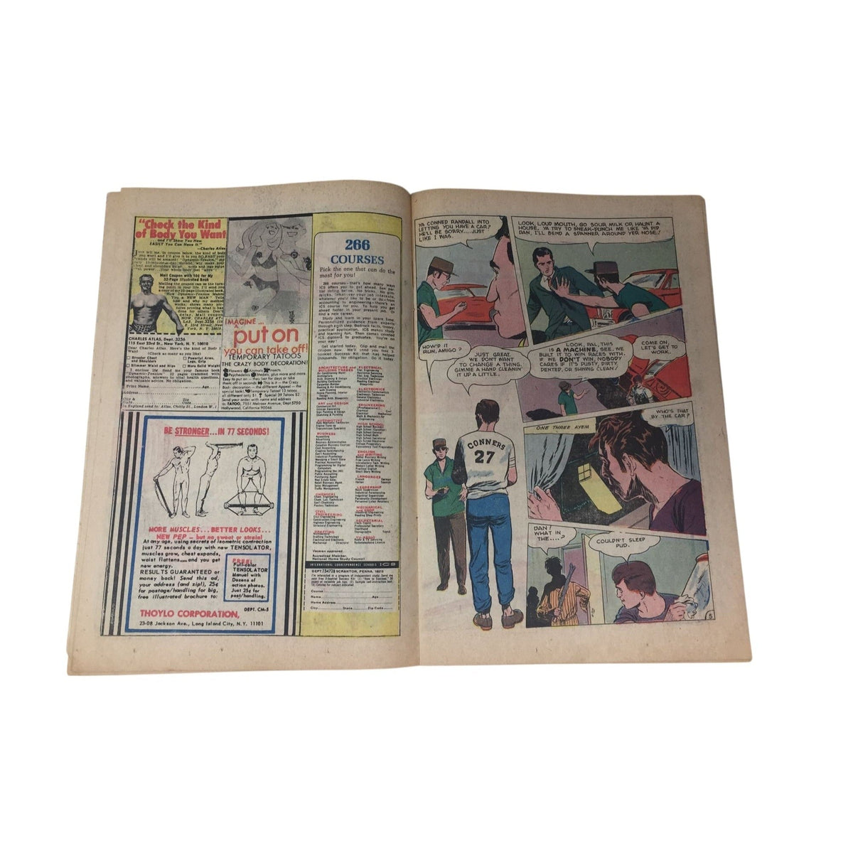 Drag N' Wheels #35, published in July 1969 by Charlton Comics Group A+ Stuff  A+ Stuff comic book