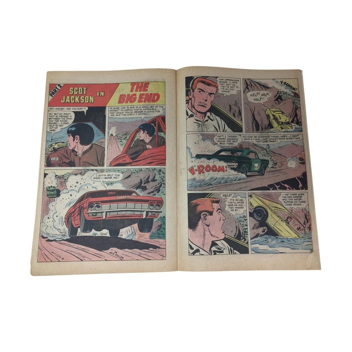 Drag N' Wheels #35, published in July 1969 by Charlton Comics Group A+ Stuff  A+ Stuff comic book