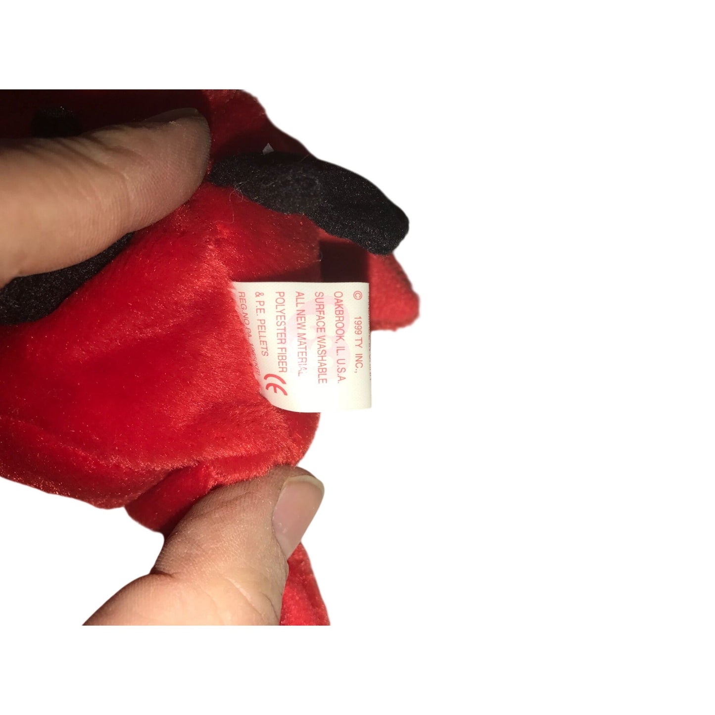1998 Mac the Cardinal Beanie Baby TY Beanie Baby  A+ Stuff Plush Toys / Stuffed Animals