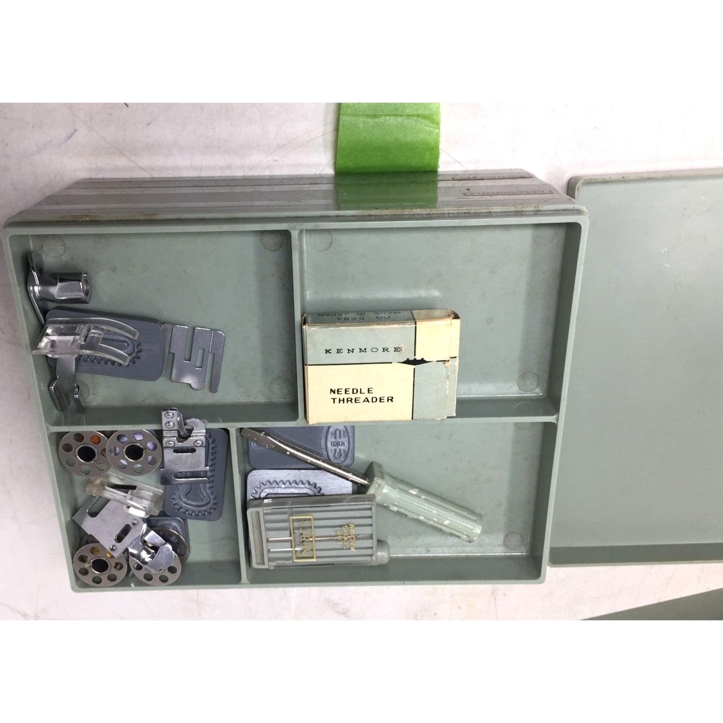 Vintage Sears Kenmore Sewing Machine Attachments Kit