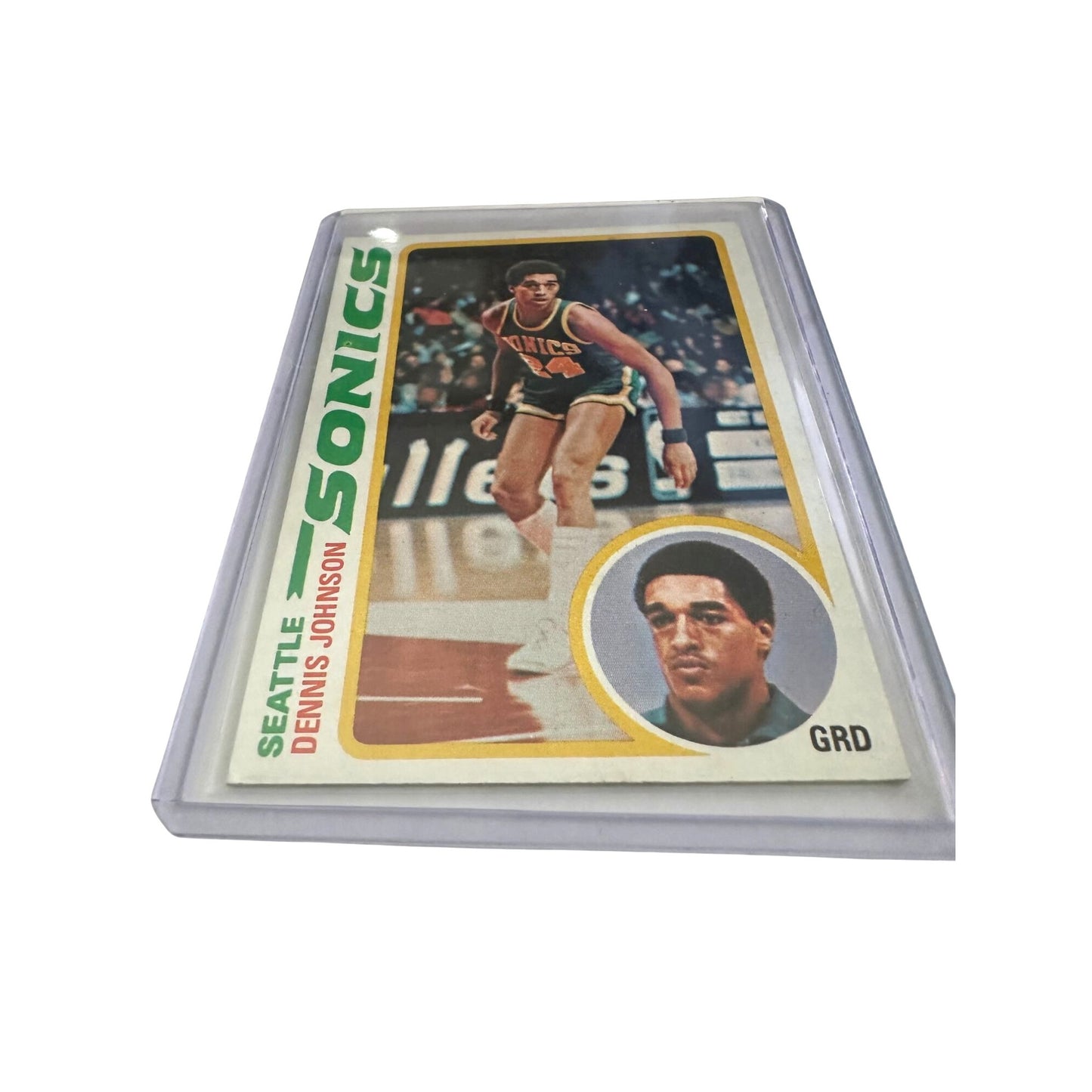 Dennis Johnson Seattle Supersonics 1978-79 Topps Basketball Card #78 Vintage Collectible