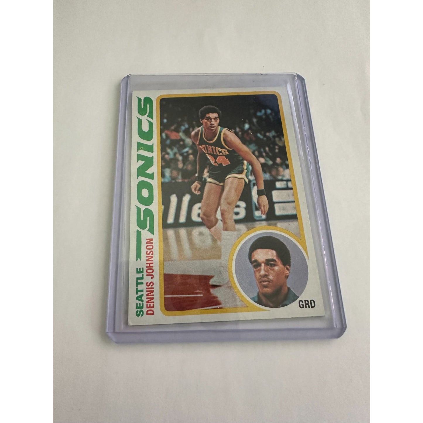 Dennis Johnson Seattle Supersonics 1978-79 Topps Basketball Card #78 Vintage Collectible