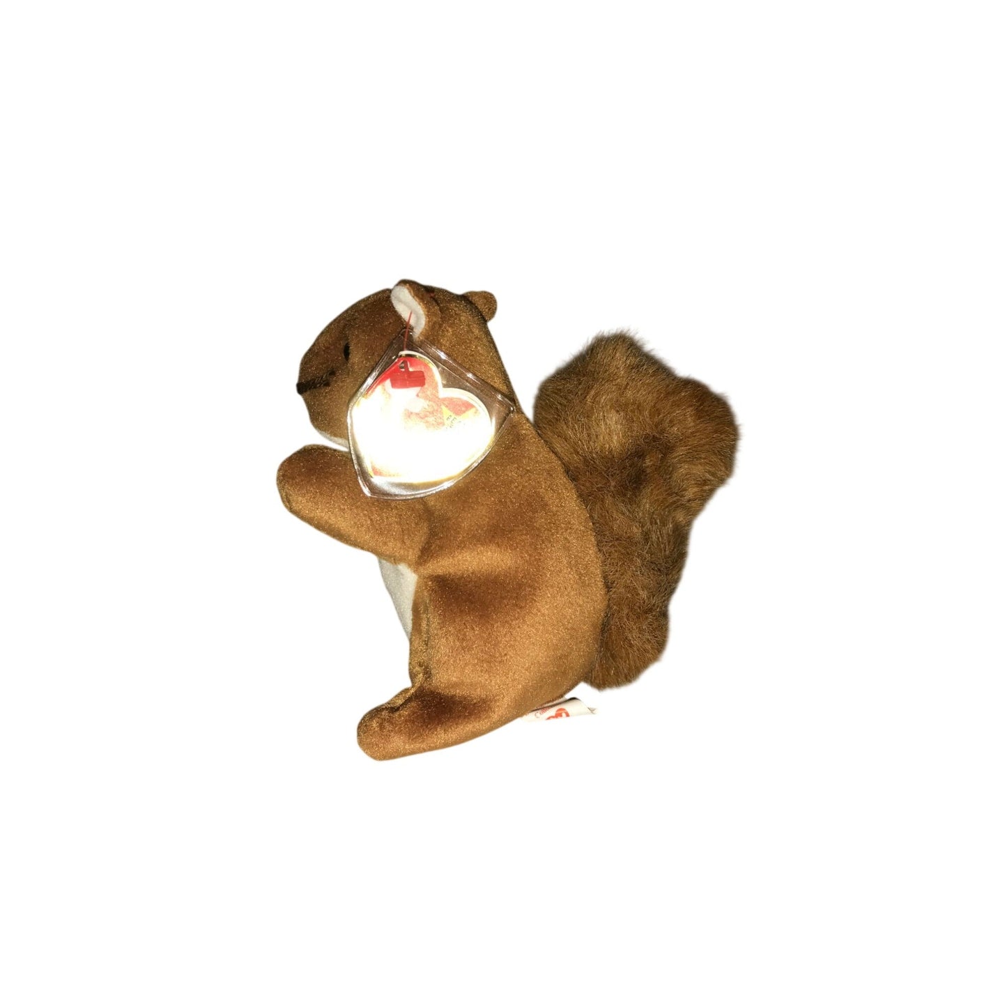 1996 Nuts the Squirrel Beanie Baby TY Beanie Baby  A+ Stuff Plush Toys / Stuffed Animals