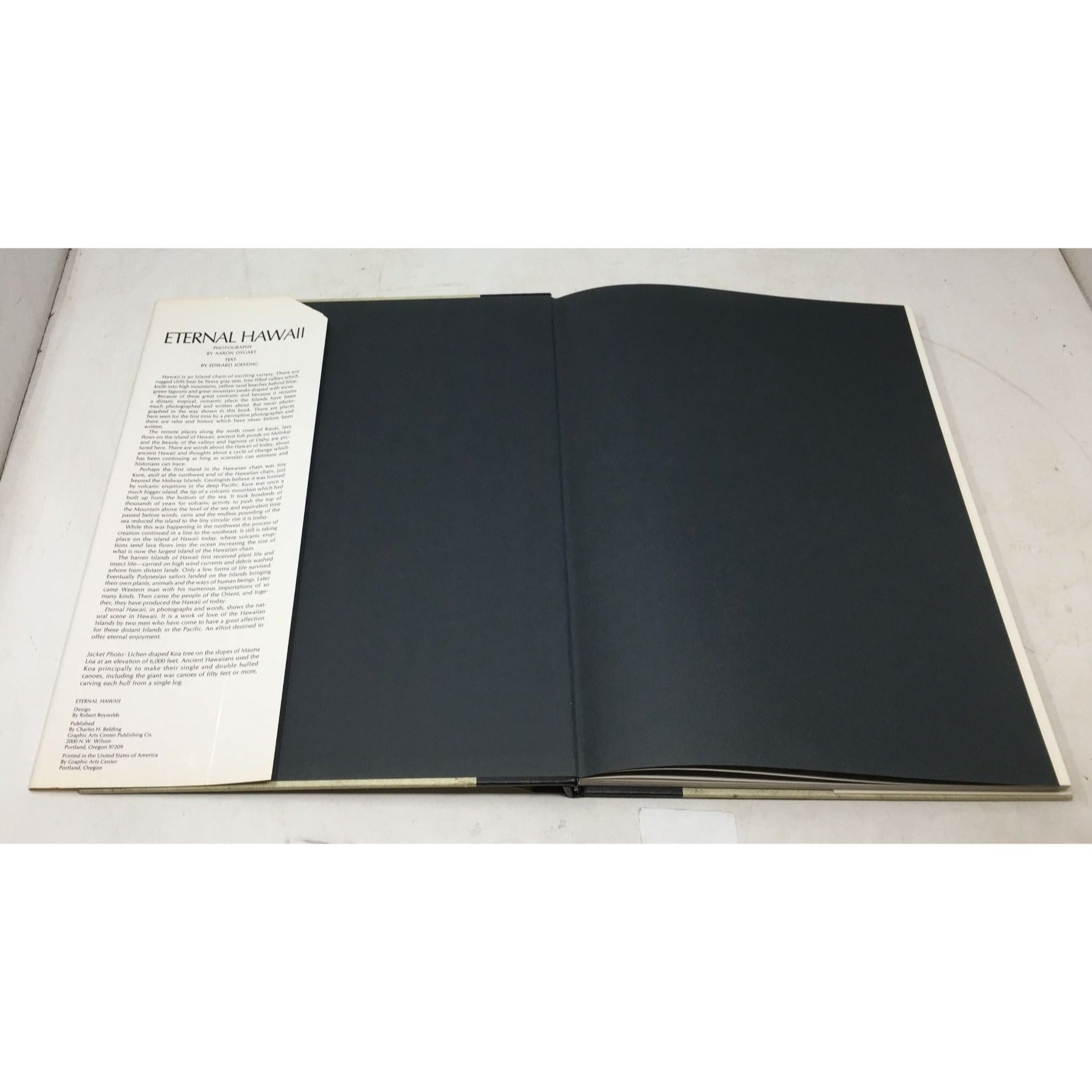First Edition Hardcover Copy of Eternal Hawaii A+ Stuff  A+ Stuff