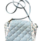 Luv Betsey - Betsey Johnson Blue, White & Pink Accent Crossbody Bag - New with Tags