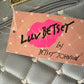 Luv Betsey - Betsey Johnson Blue, White & Pink Accent Crossbody Bag - New with Tags