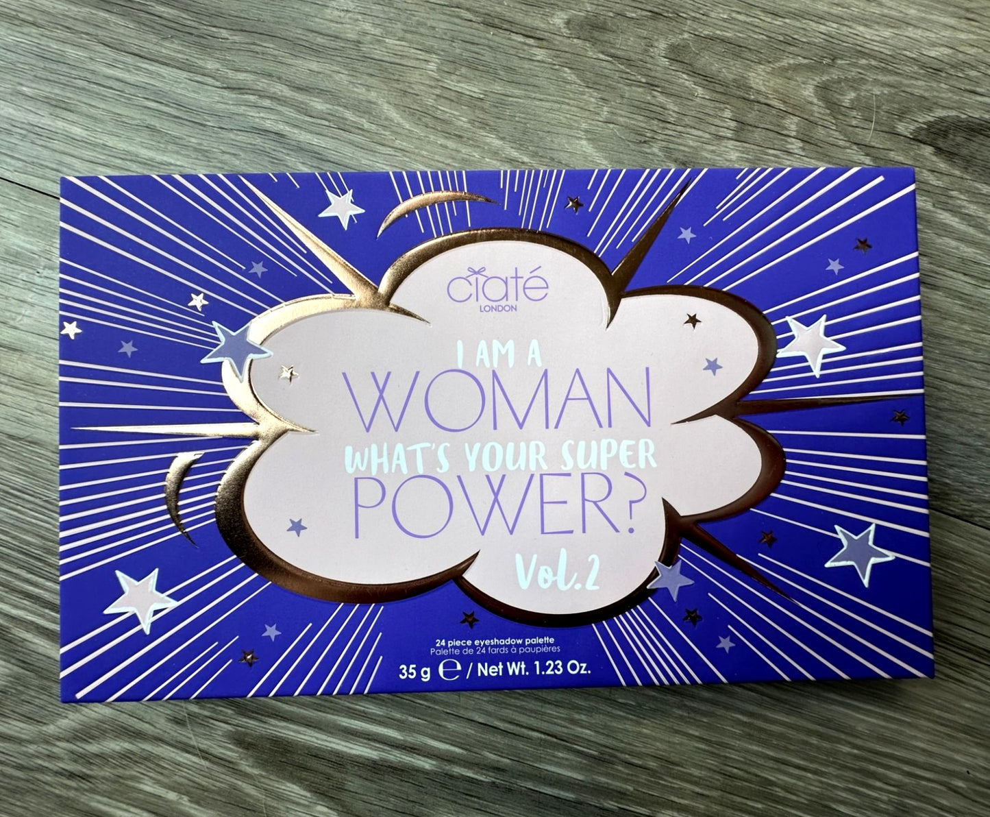 I Am A Woman What's Your Super Power?  24 Shade Eye Shadow Palette Vol 2