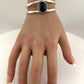 12 Carat Cabochon Sapphire Cuff Bracelet