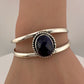 12 Carat Cabochon Sapphire Cuff Bracelet