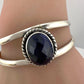 12 Carat Cabochon Sapphire Cuff Bracelet