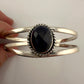 12 Carat Cabochon Sapphire Cuff Bracelet