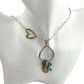 Brighton  *BLESSED* Charm Necklace - Joy * Peace * Love with Hearts, Turquoise Beads