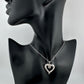 Stunning 1 Ct Natural Diamond Heart Shaped Pendant Necklace