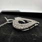 Stunning 1 Ct Natural Diamond Heart Shaped Pendant Necklace