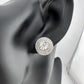 Round Illusion Diamond Stud Earrings