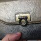 Salvatore Ferragamo Gold Metallic Tri-Color Long Wallet with Dust Bag - A+ Stuff