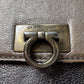 Salvatore Ferragamo Gold Metallic Tri-Color Long Wallet with Dust Bag - A+ Stuff