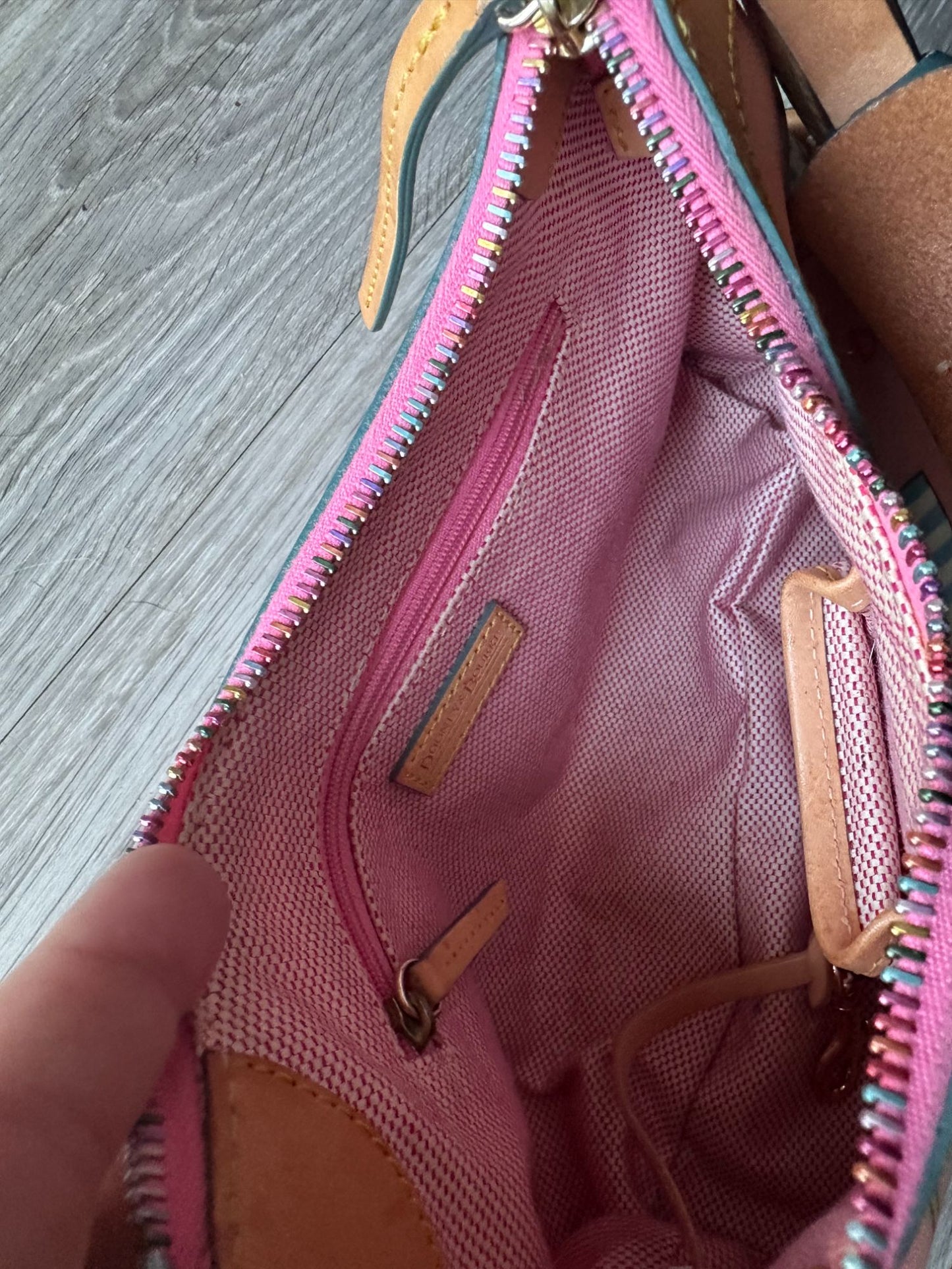 Dooney & Bourke Pink Miami Beach Bucket Bag - BEAUTIFUL Condition!