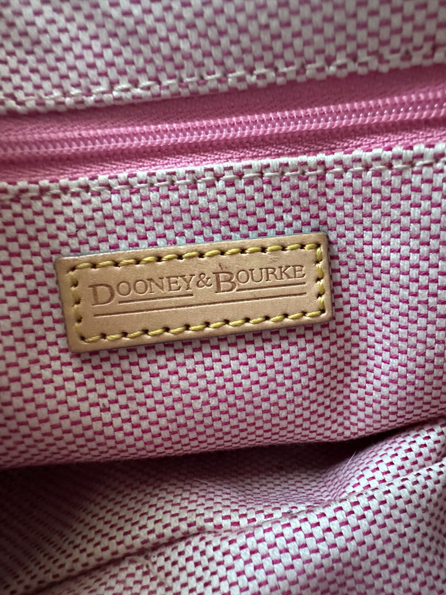 Dooney & Bourke Pink Miami Beach Bucket Bag - BEAUTIFUL Condition!