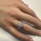 Elegant 1/2 Carat Pear Cut Natural Diamond Ring