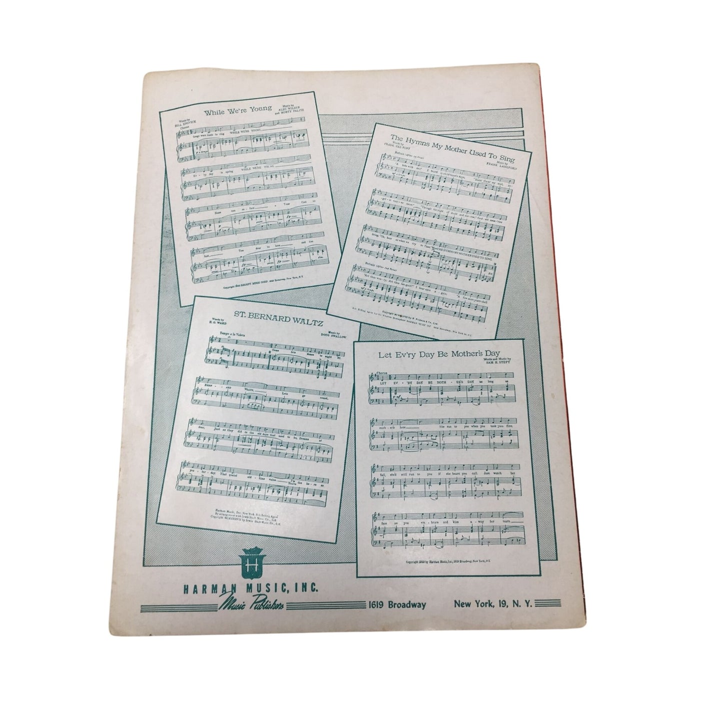 ''I SAW MOMMY KISSING SANTA CLAUS'' SHEET MUSIC