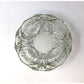 Vintage Clear Glass Ashtray Set Ruffled Edge, Mid Century Modern Crystal Candy Dish, Hollywood Regency Flower Shape Catchall Trinket Bowl unbranded  A+ Stuff
