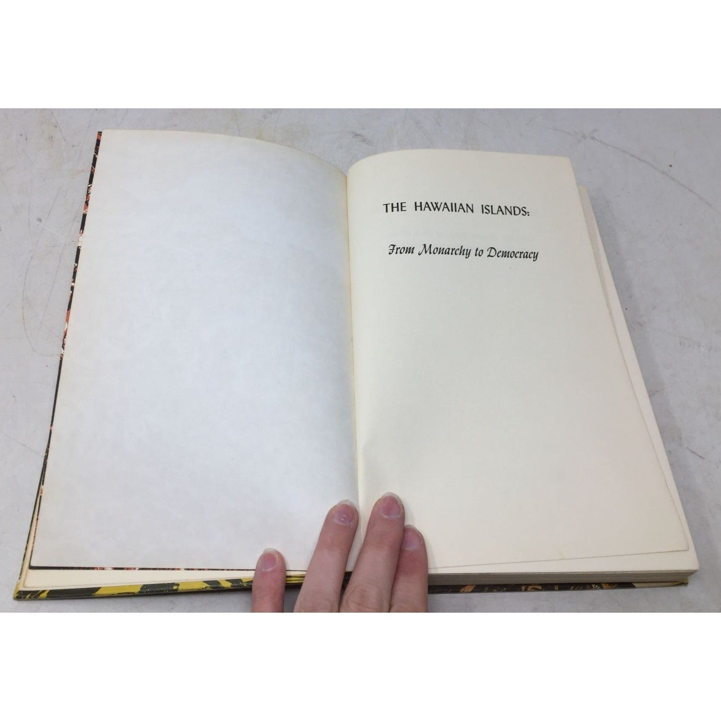 Vintage Book "The Hawaiian Islands: From Monarchy to Democracy" by Nancy Webb and Jean Francis Webb unbranded  A+ Stuff Vintage Books