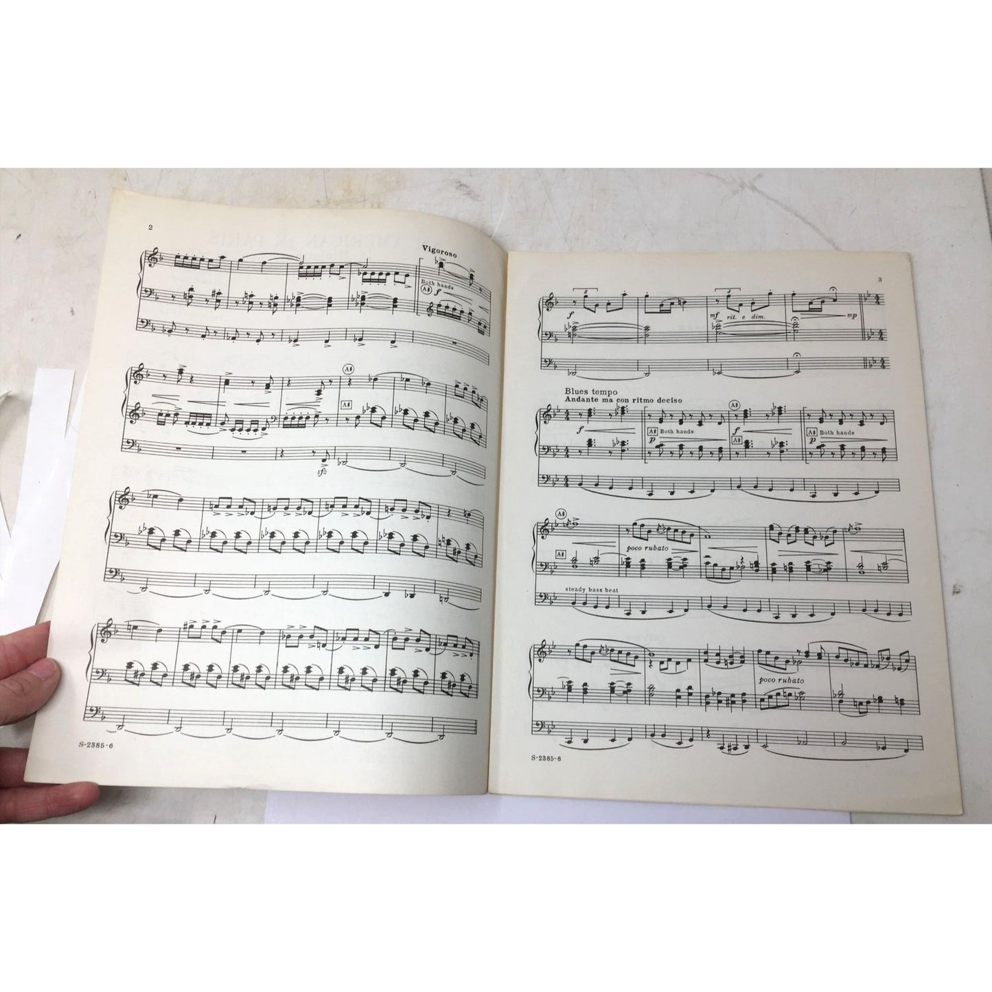 Vintage Sheet Music for "An American in Paris" A+ Stuff  A+ Stuff SHEET MUSIC