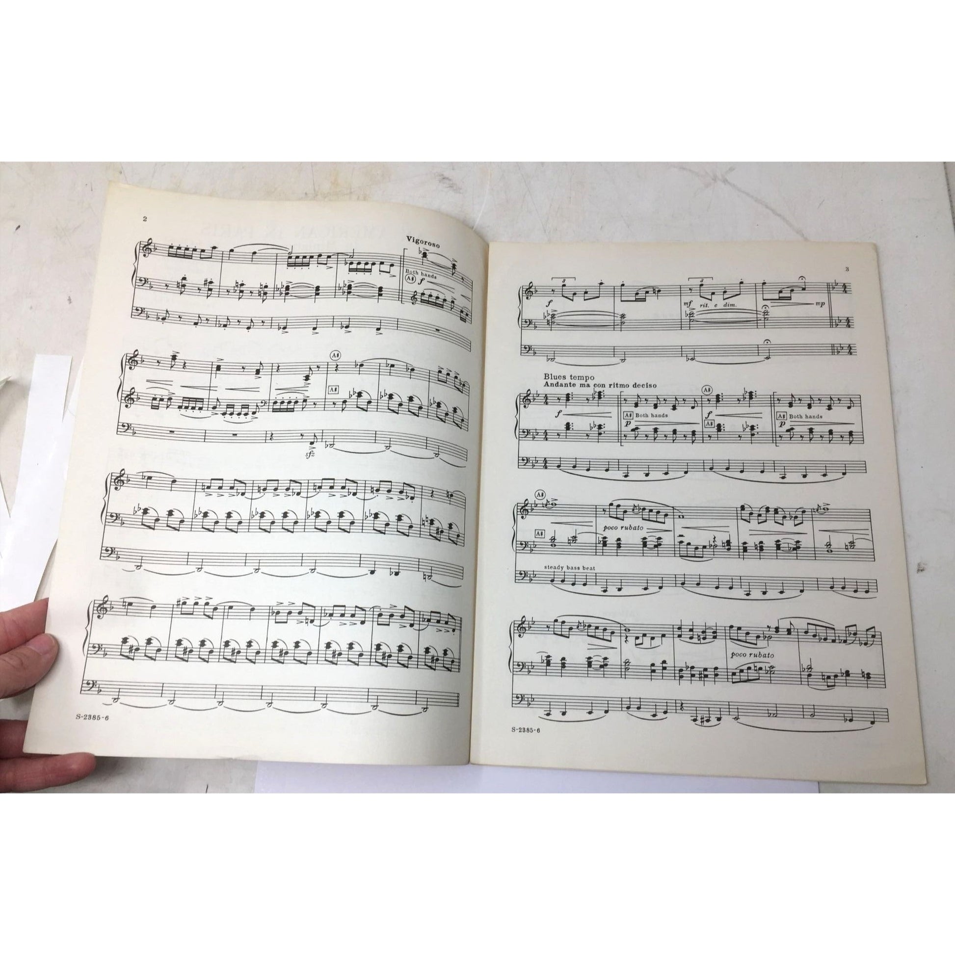 Vintage Sheet Music for "An American in Paris" A+ Stuff  A+ Stuff SHEET MUSIC
