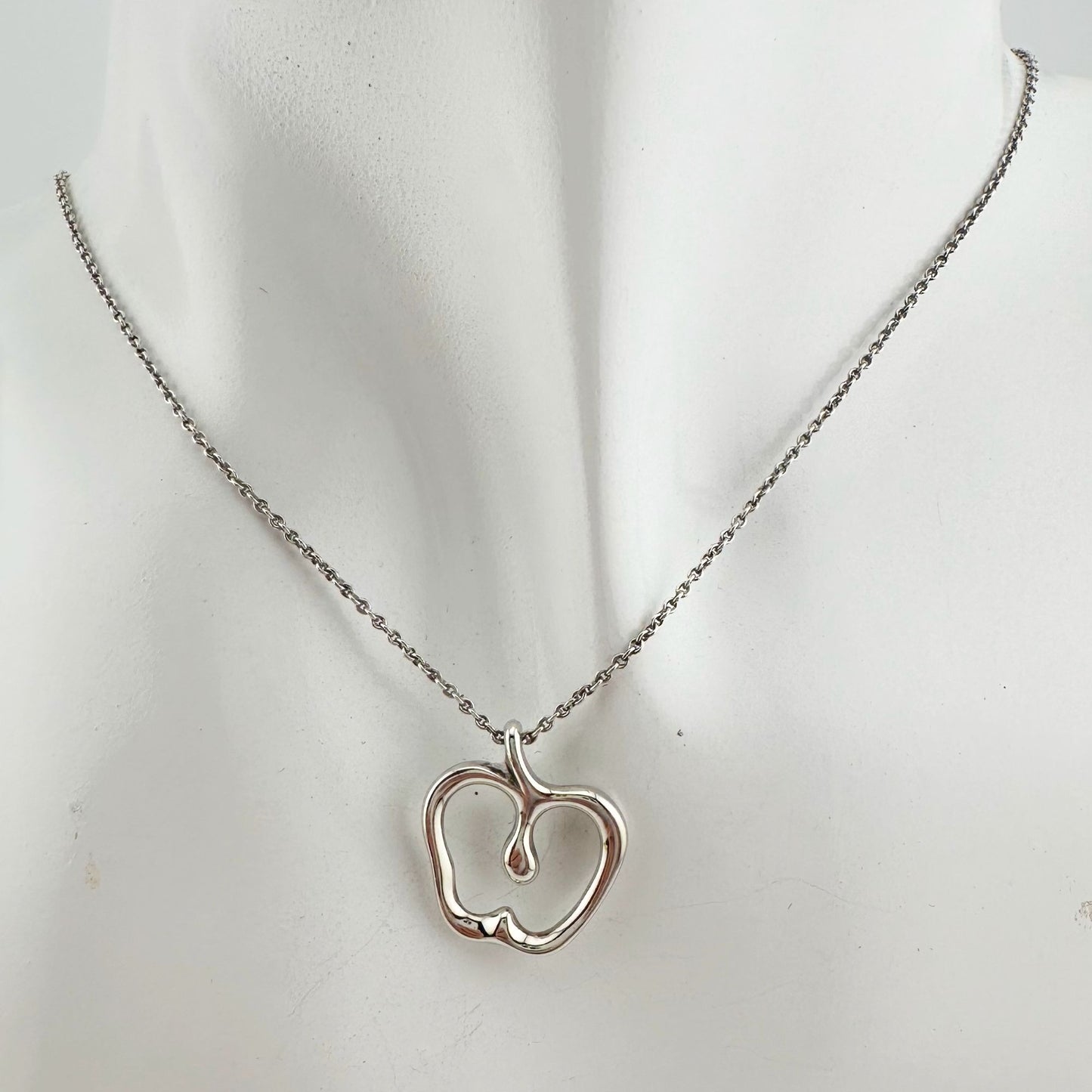 Tiffany & Co Apple Necklace in Sterling Silver