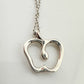 Tiffany & Co Apple Necklace in Sterling Silver