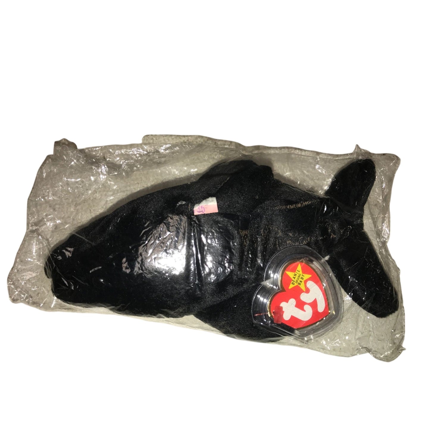 Vintage 1993 Waves the Whale Beanie Baby TY Beanie Baby  A+ Stuff Plush Toys / Stuffed Animals