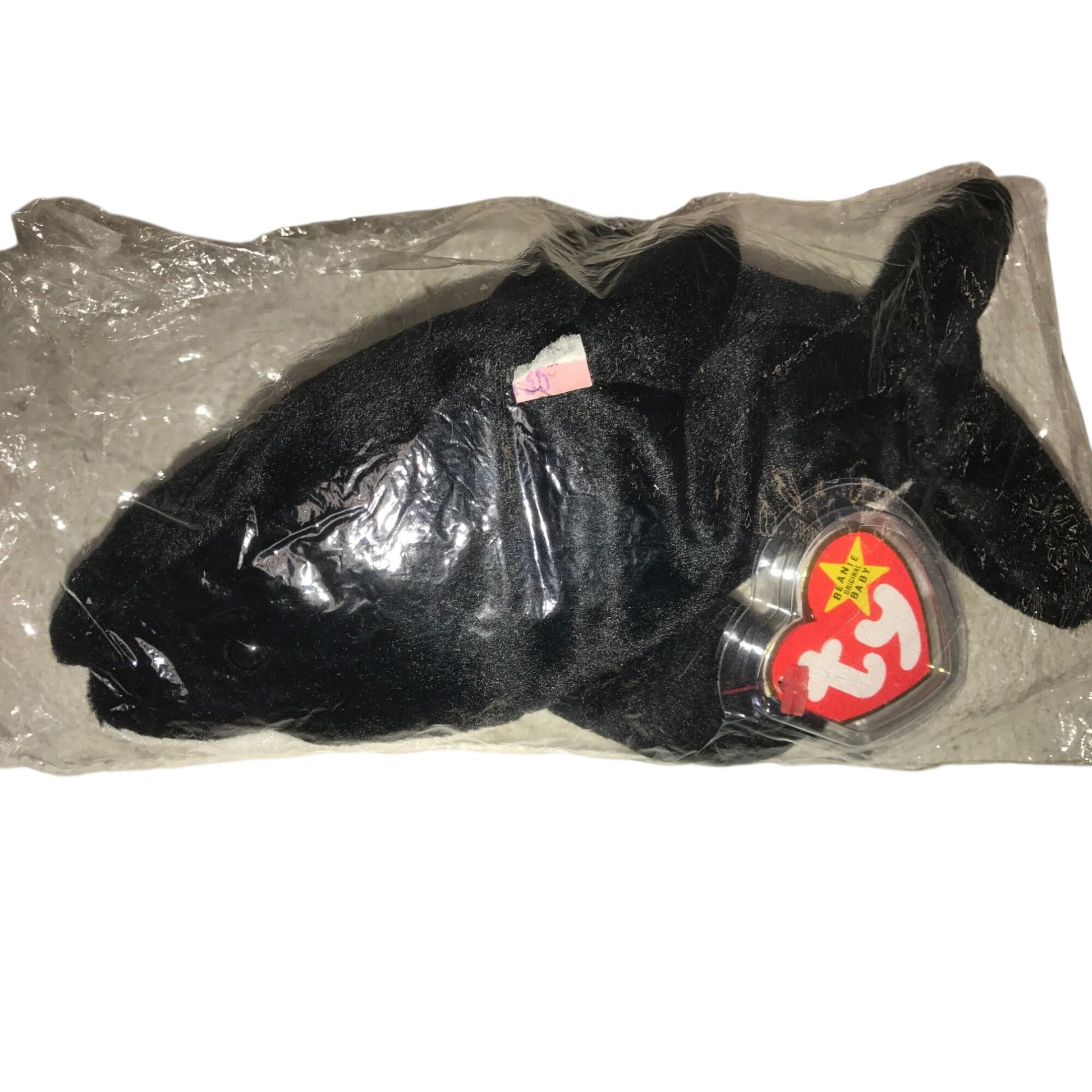 Vintage 1993 Waves the Whale Beanie Baby TY Beanie Baby  A+ Stuff Plush Toys / Stuffed Animals