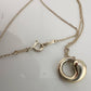 Tiffany & Co Elsa Peretti Eternal Circle Pendant with Necklace in Sterling