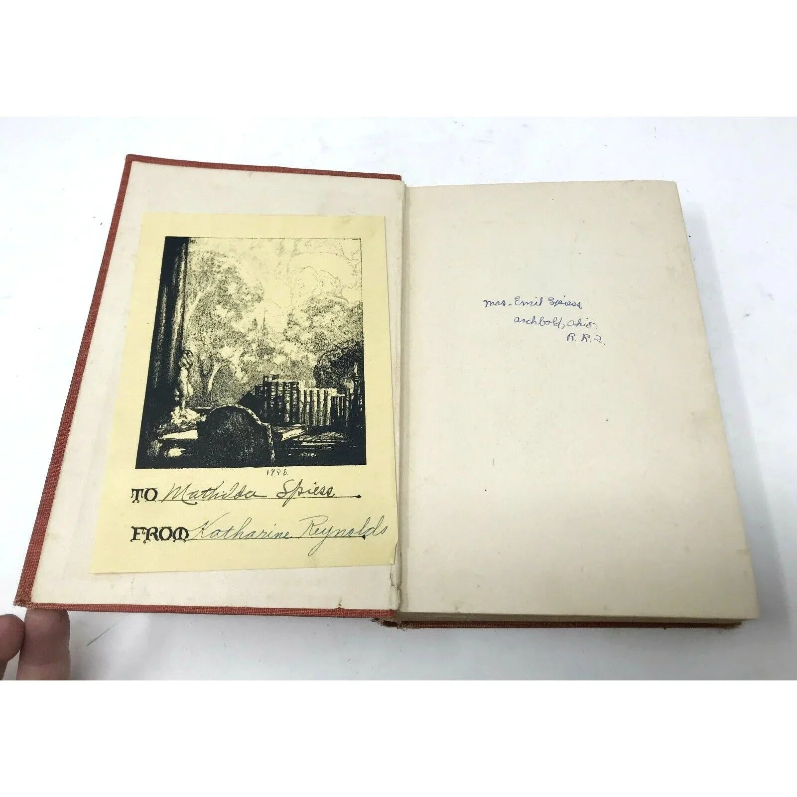 WILLOW CREEK Hardcover SIGNED by Katharine Reynolds 1919 Edition Katharine Reynolds  A+ Stuff Books