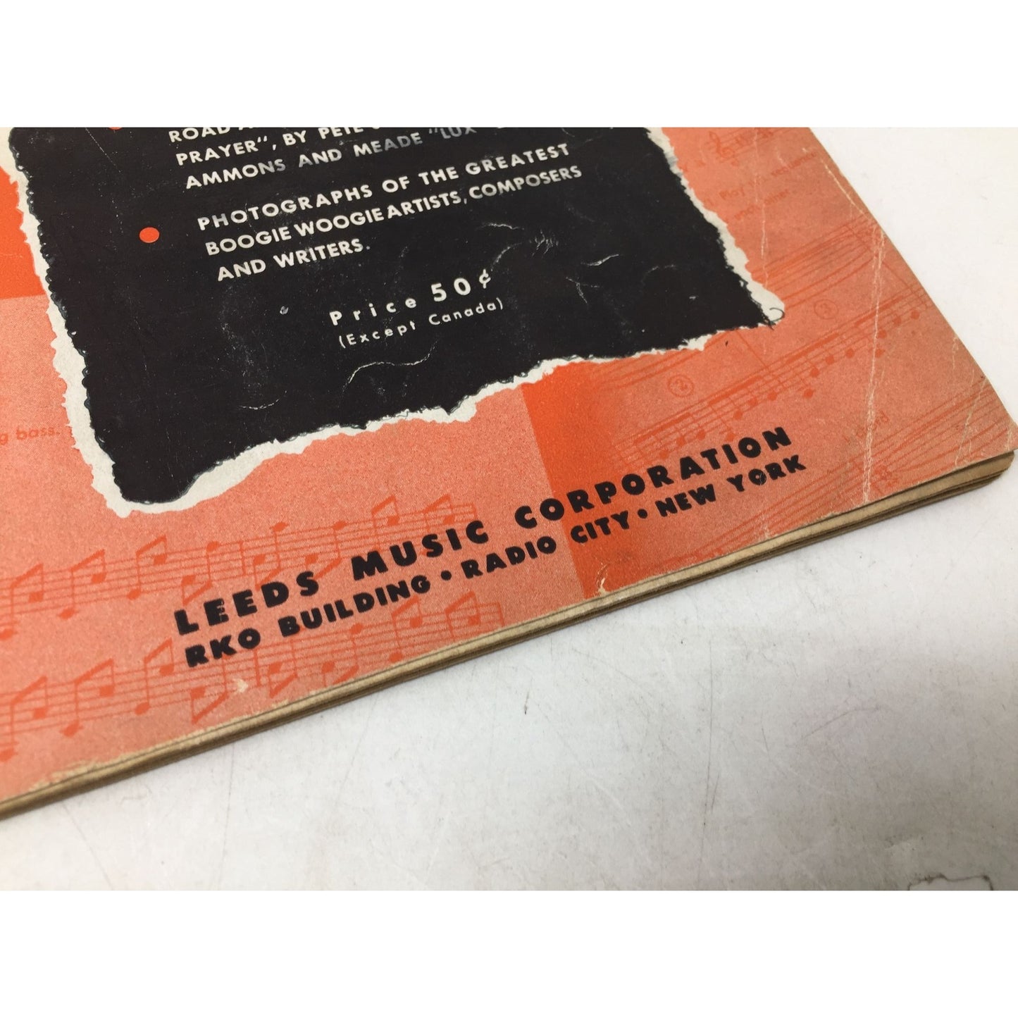 ''Boogie Woogie For Beginners'' Sheet Music Book