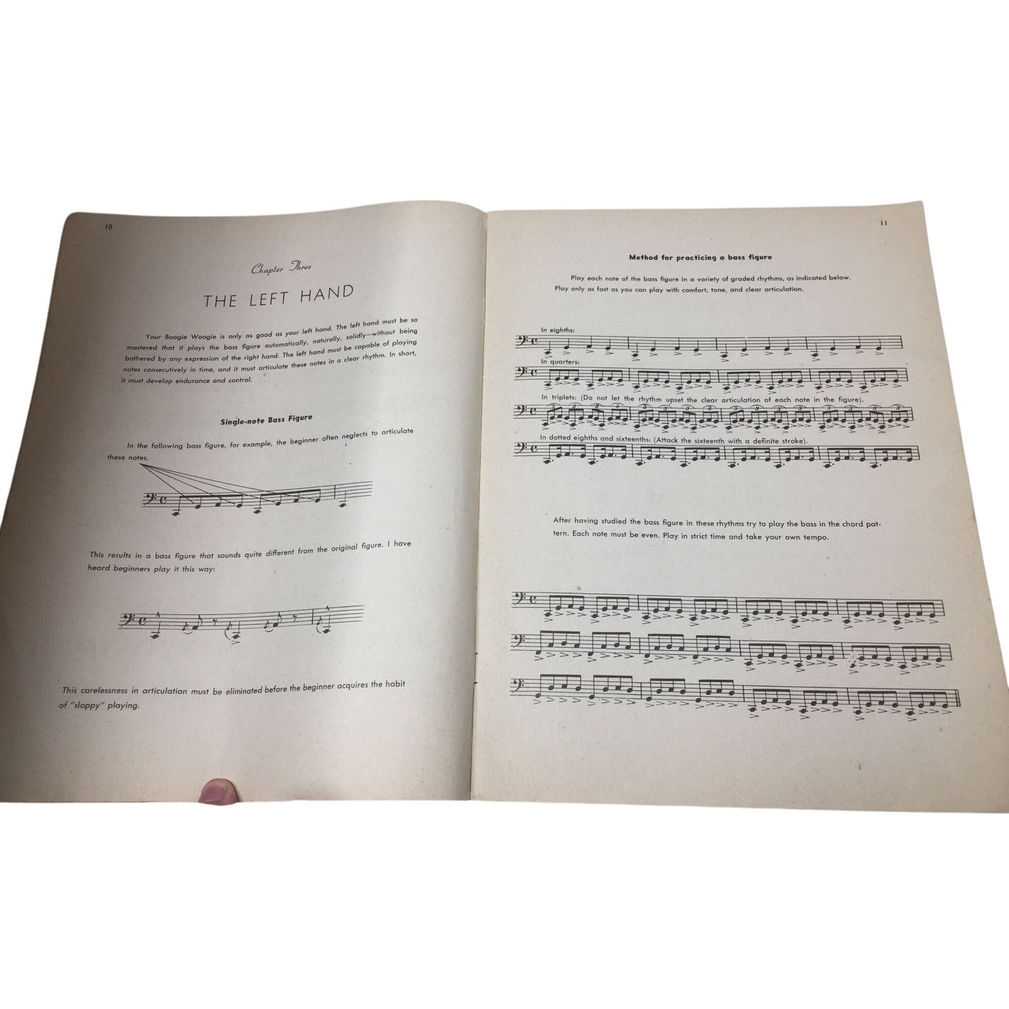 ''Boogie Woogie For Beginners'' Sheet Music Book