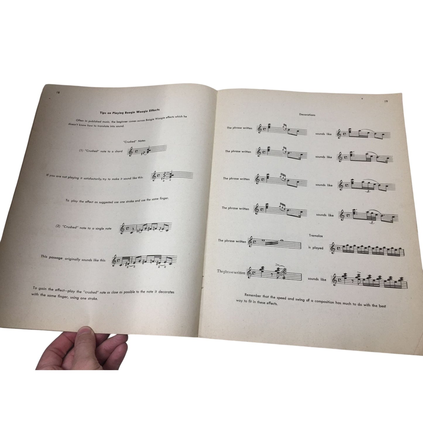 ''Boogie Woogie For Beginners'' Sheet Music Book