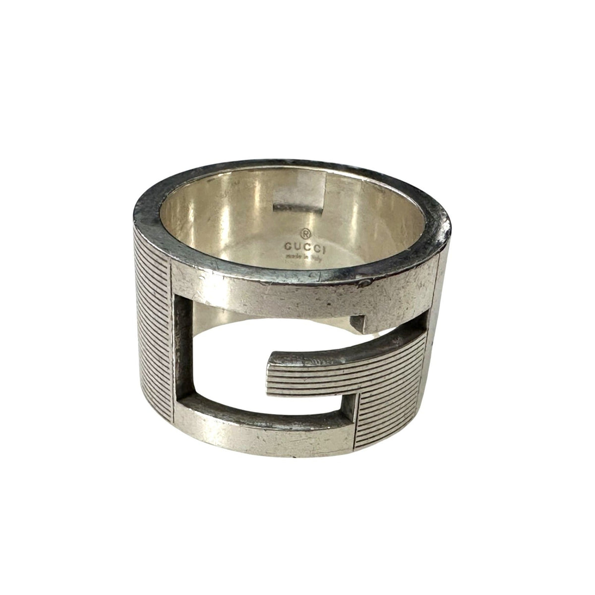 Gucci Abstract "G" Ring (Tall) - Size 5.5 Gucci  A+ Stuff