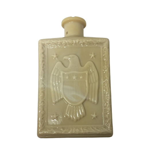 Vintage Beige Americana Patrick Henry Decanter with Eagle on it