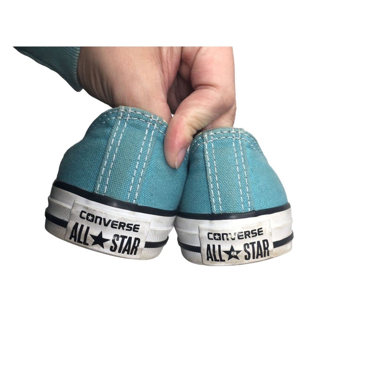 CONVERSE ALL STAR Girl's Size 3 (Teal Color)