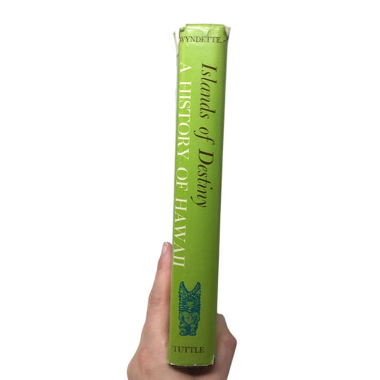 "Islands of Destiny: A History of Hawaii" written by Olive Wyndette. unbranded  A+ Stuff Books