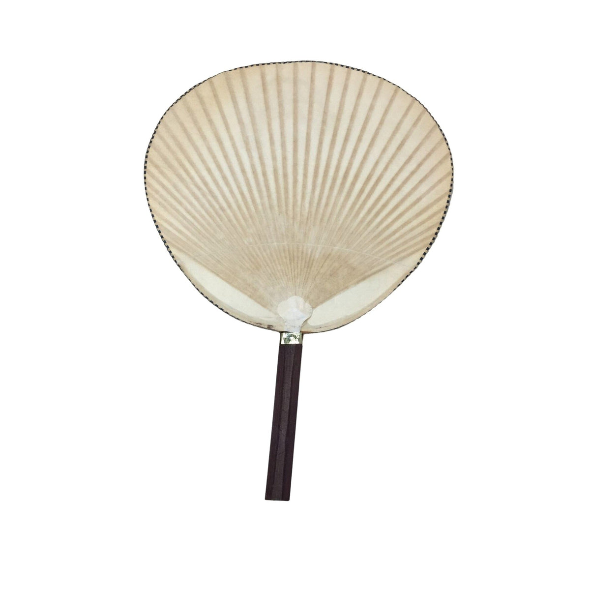 Vintage Japanese Uchiwa Paddle Fans - Set of 3 - Handpainted --  A+ Stuff Collectibles