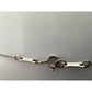 Tiffany & Co Elsa Peretti Open Heart Necklace in Sterling Silver with Dust Bag