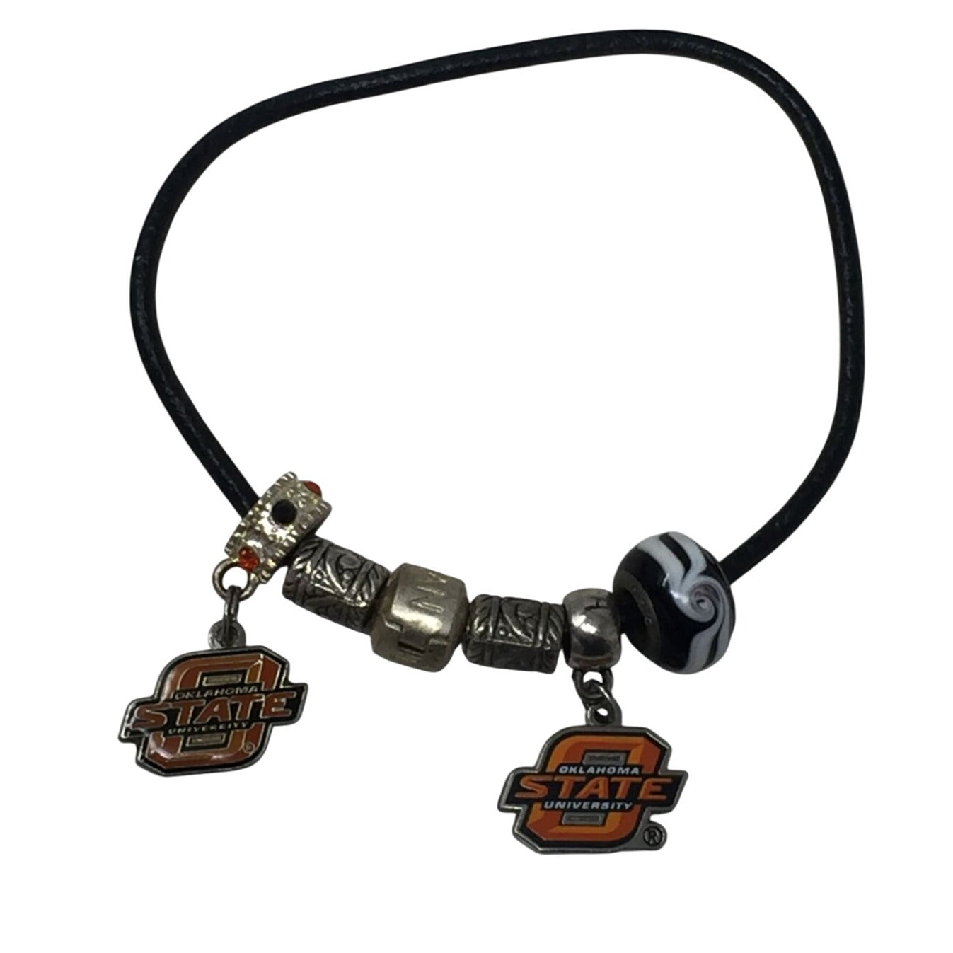 Women's Oklahoma State University Charm Bracelet