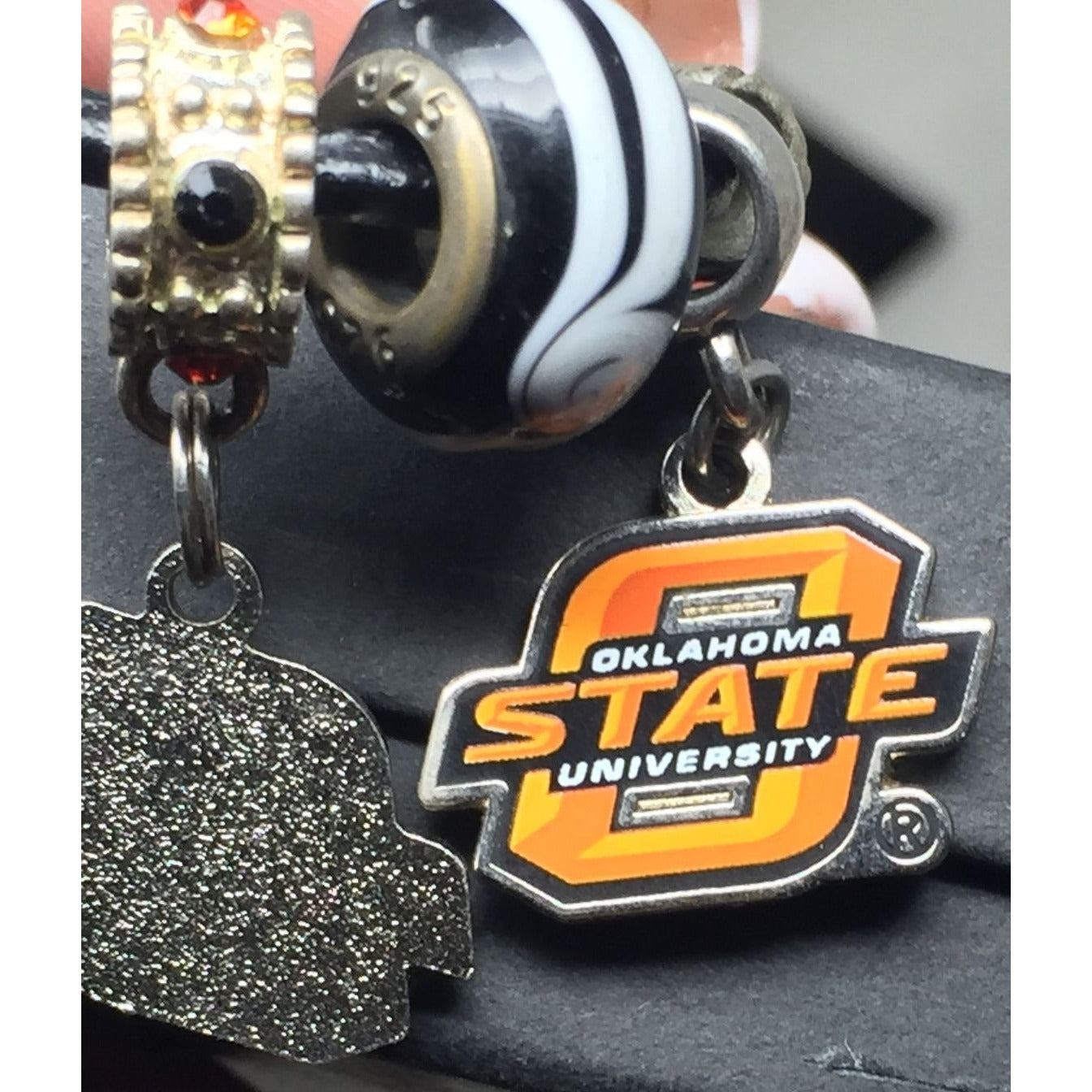 Women's Oklahoma State University Charm Bracelet